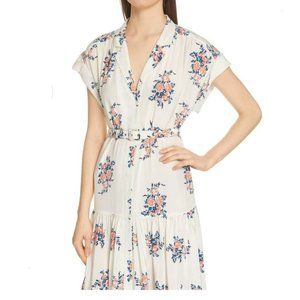 Veronica Beard Meagan Silk Casual Maxi Dress - Size 2